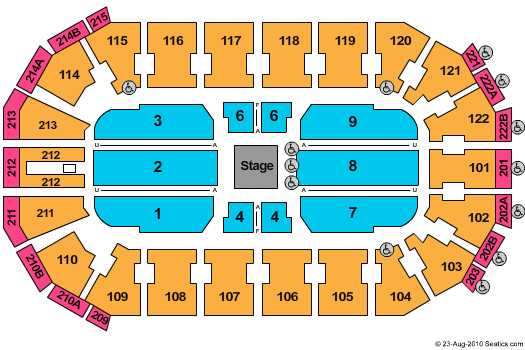 HEB Center at Cedar Park George Lopez Seating Chart